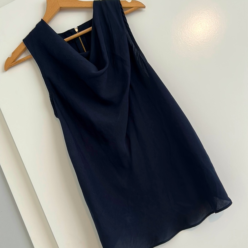 Ann Taylor cowl next work shirt